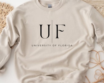 University of Florida Sweatshirt, UF Pullover, Neutral College Pullover