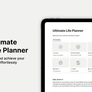 Der ultimative All-in-One-Lebensplaner von Notion