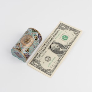 Handmade Camel Bone Trinket Box: Persian Miniature Art Jewelry Box image 11