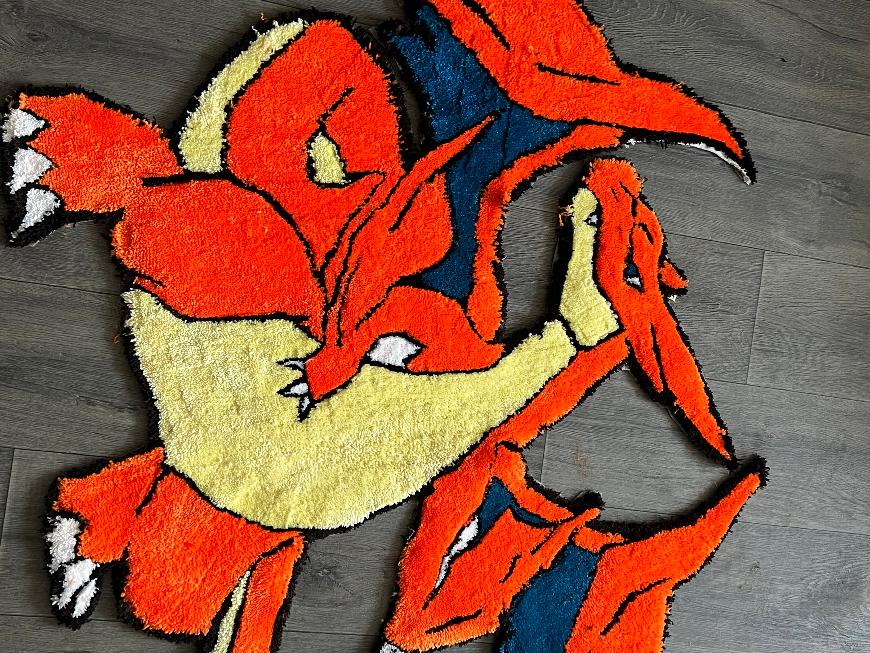 Base Set Charizard Rug Charizardcustomised Rug. I Cant Do Any Pokemon or Any Characters You ...