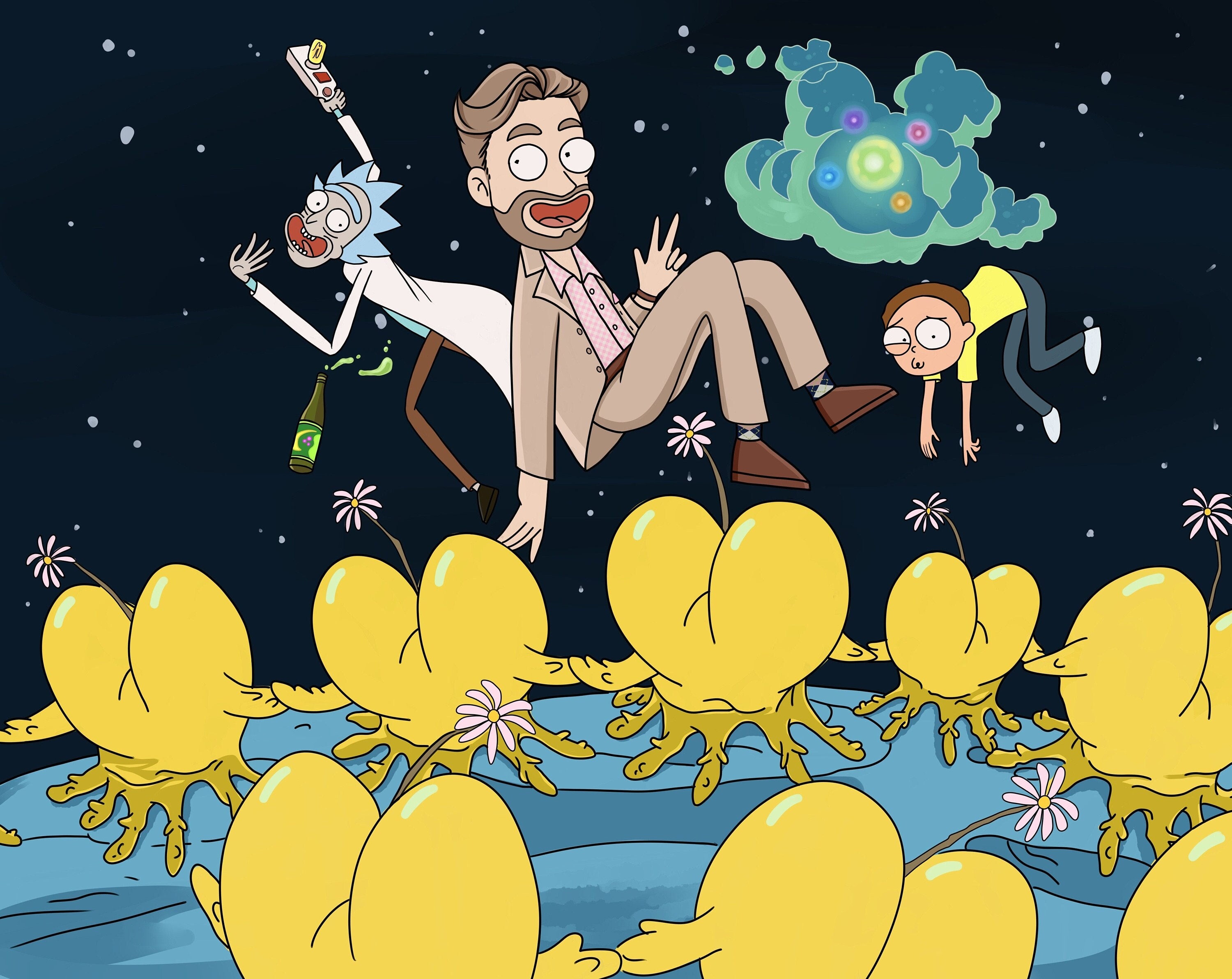 Rick and Morty - Portal escape  Rick and morty poster, Iphone wallpaper  rick and morty, Rick and morty drawing