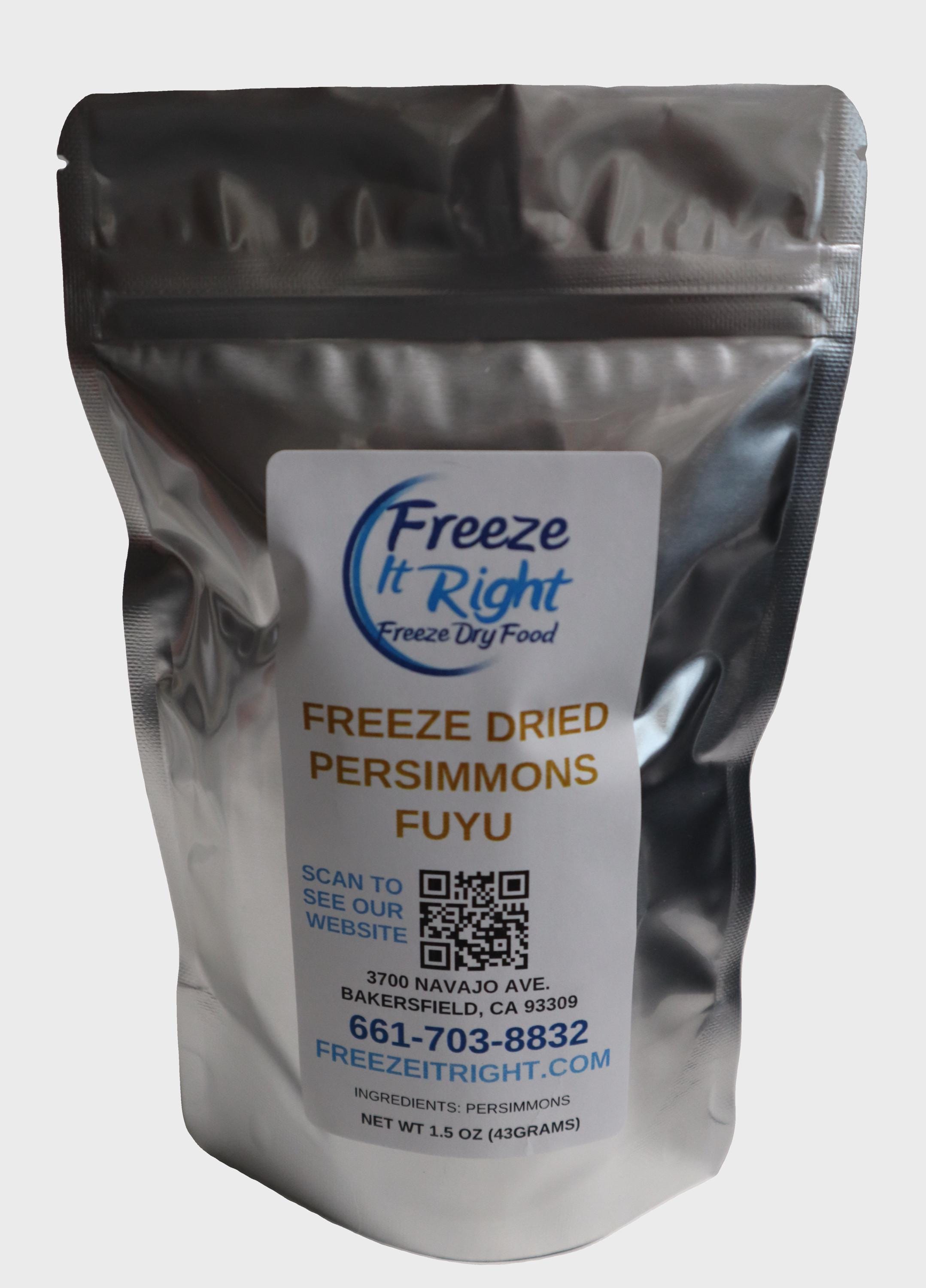 Freeze Dried Fuyu Persimmons for Snacking or Baking - Etsy