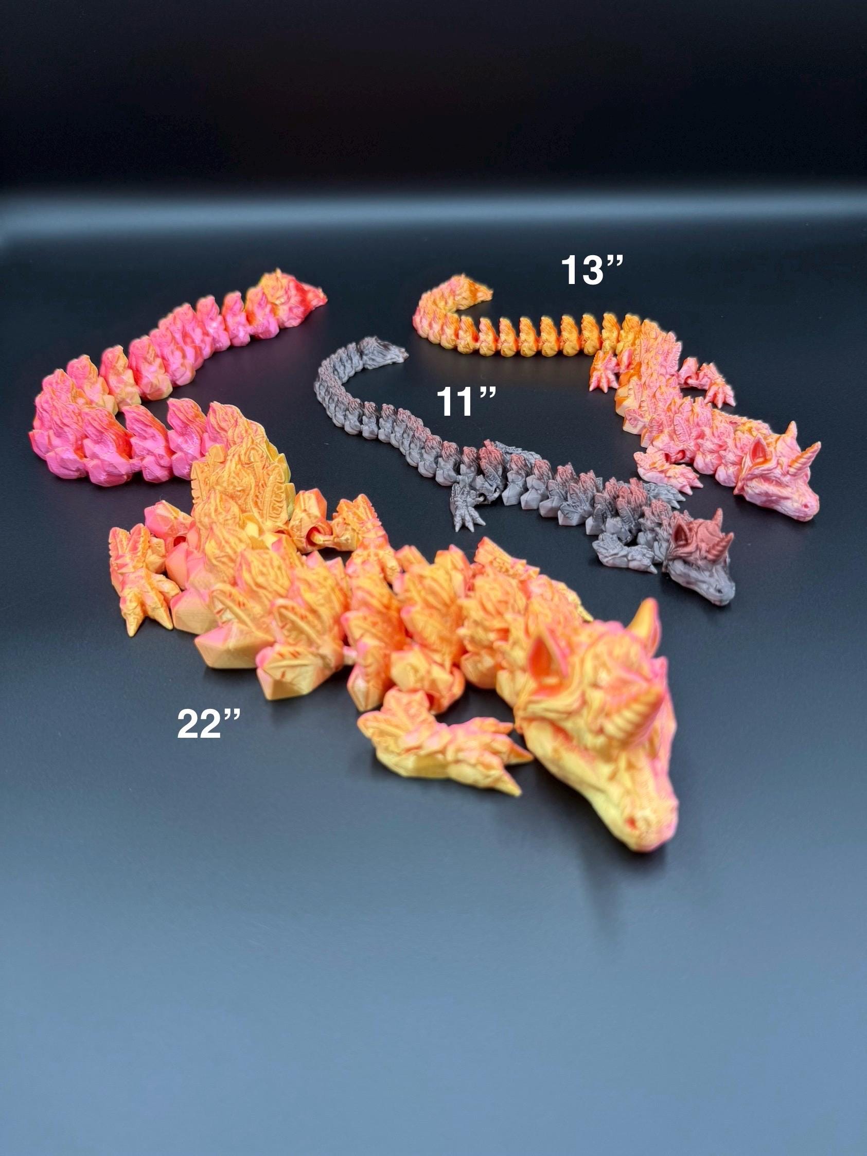 3D Printed Articulated Alicorn Dragon With Egg: Fantasy Desk Toy and ...