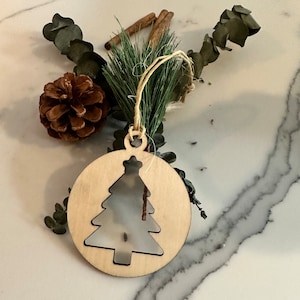 Christmas Ornament Hanger &quot;Christmas Tree&quot; - Set of 6