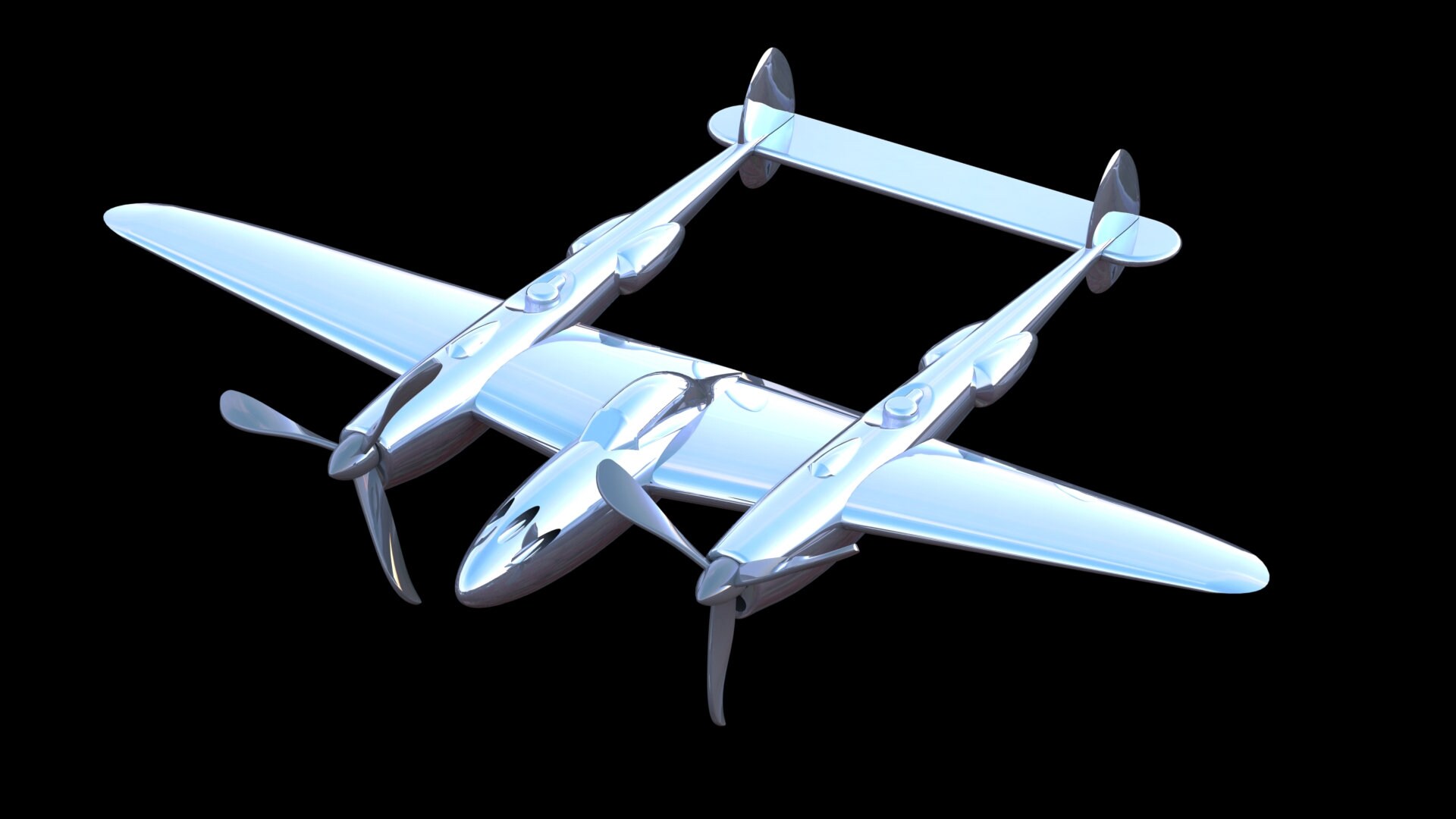 P38 STL Files EASY to 3D PRINT - Etsy