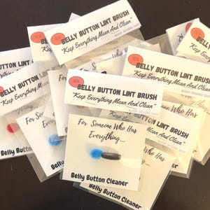 Bulk Belly Button Lint Brush Packs