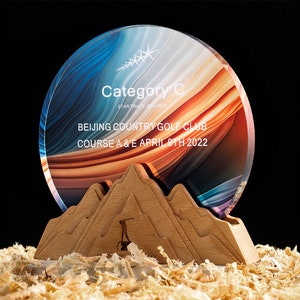 Custom Award, Add Logo, Free Design, Employee Award, Achievement Award, Business Award, Appreciation Gift, Crystal Trophy