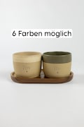 Personalized Mr. & Mrs. mug, wedding gift with engraving, optional tray, handmade ceramic in 6 colors, 250ml latte or 70ml espresso product logo