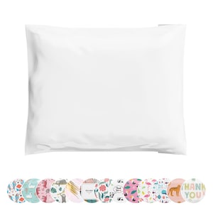 10x13 Poly Mailers 200 Pack | White | Bulk Shipping Supplies Envelopes | Plastic Small Business Clothing Mailing Bags | Sticky Self Seal