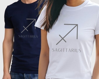 Sagittarius Shirt, Sagittarius Zodiac Tee, Zodiac Shirt, Birthday Gift, Sagittarius Gift, , Unisex, Graphic tees