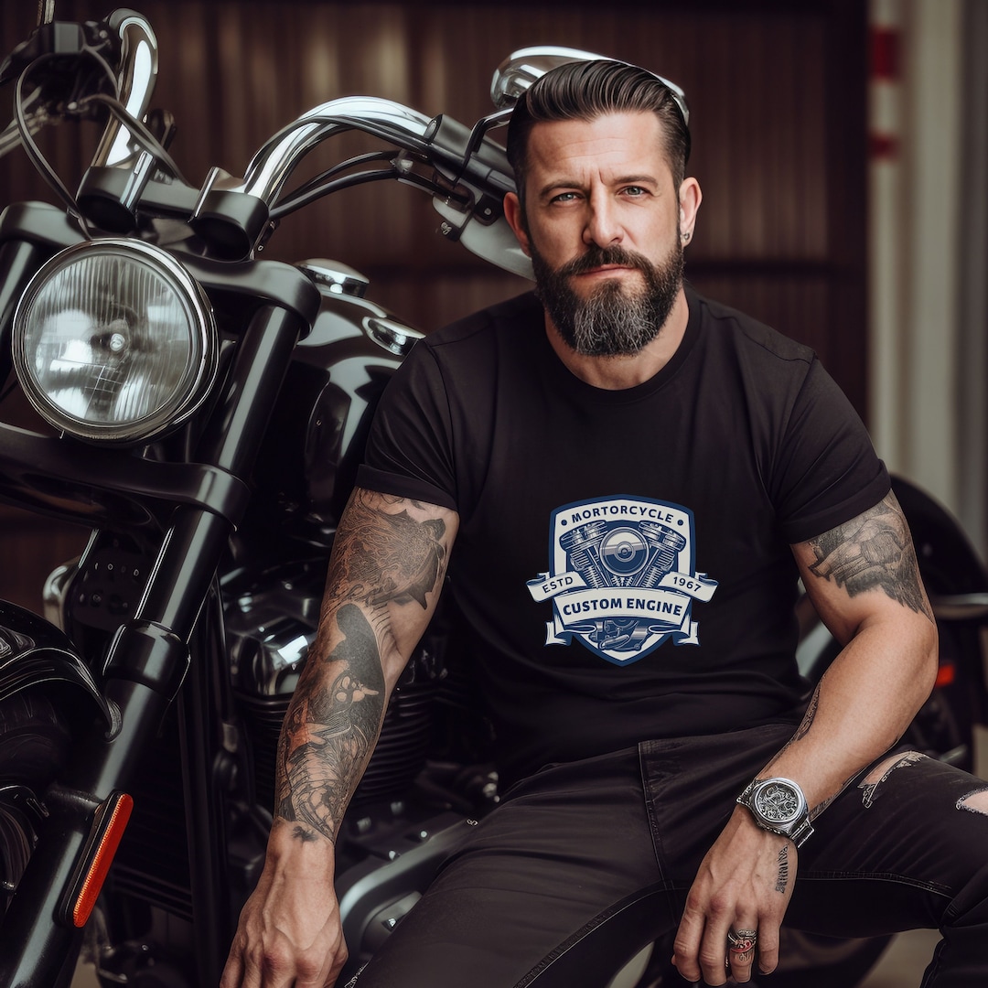 Motorcycle Merch Custom Motorcycle T-shirt, Motorcycle Shirt for Men, Motorcycle Tee ...