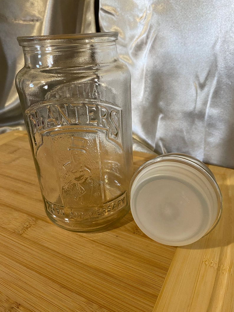 Planter's Peanut 75th Anniversary Commemorative Jar Etsy