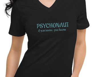 Psychonaut Unisex V-Neck T-Shirt