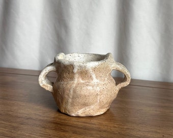 Small Unique Handmade Pottery Vessel