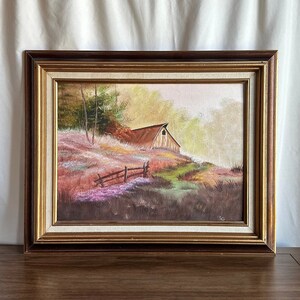 Vintage Original Oil on Canvas Signed Painting