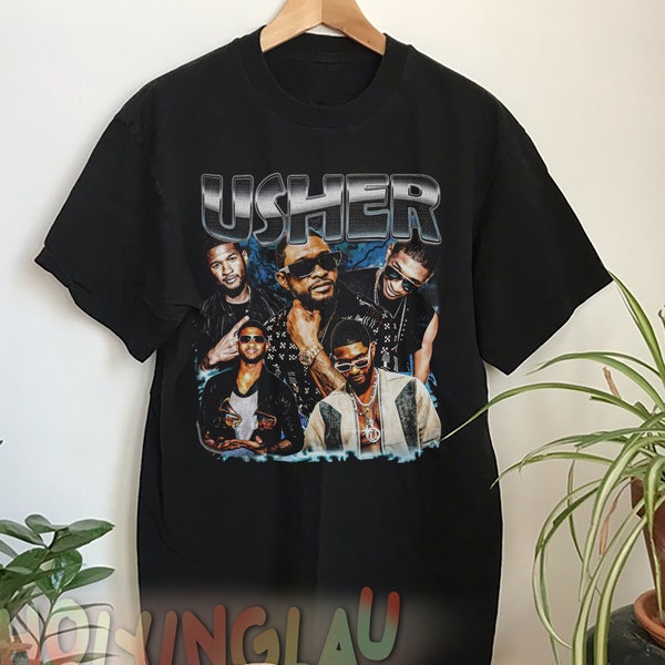 Vintage Usher Shirt, My Way The Vegas Residency Tour Sweatshirt, The Vegas Residency, American Singer, Music Concert Shirt, Gift For Fan