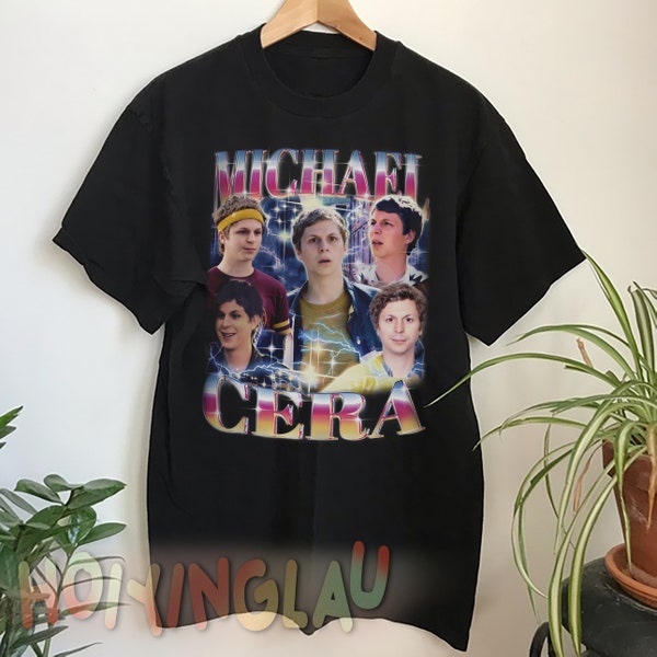 MICHAEL CERA 90's T-shirt - Michael Cera Bootleg Tees, Michael Cera Fans Gifts, Michael Cera Vintage Retro Shirt, Youth Kids Tee