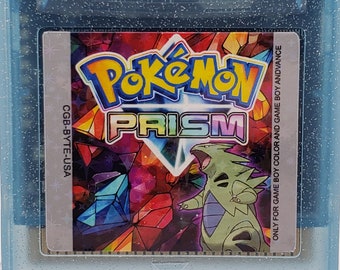 Pokémon Prism RTC - Fan made game - Newest Version - Compatible with GBA and SP - Analog Pocket Users Read Description