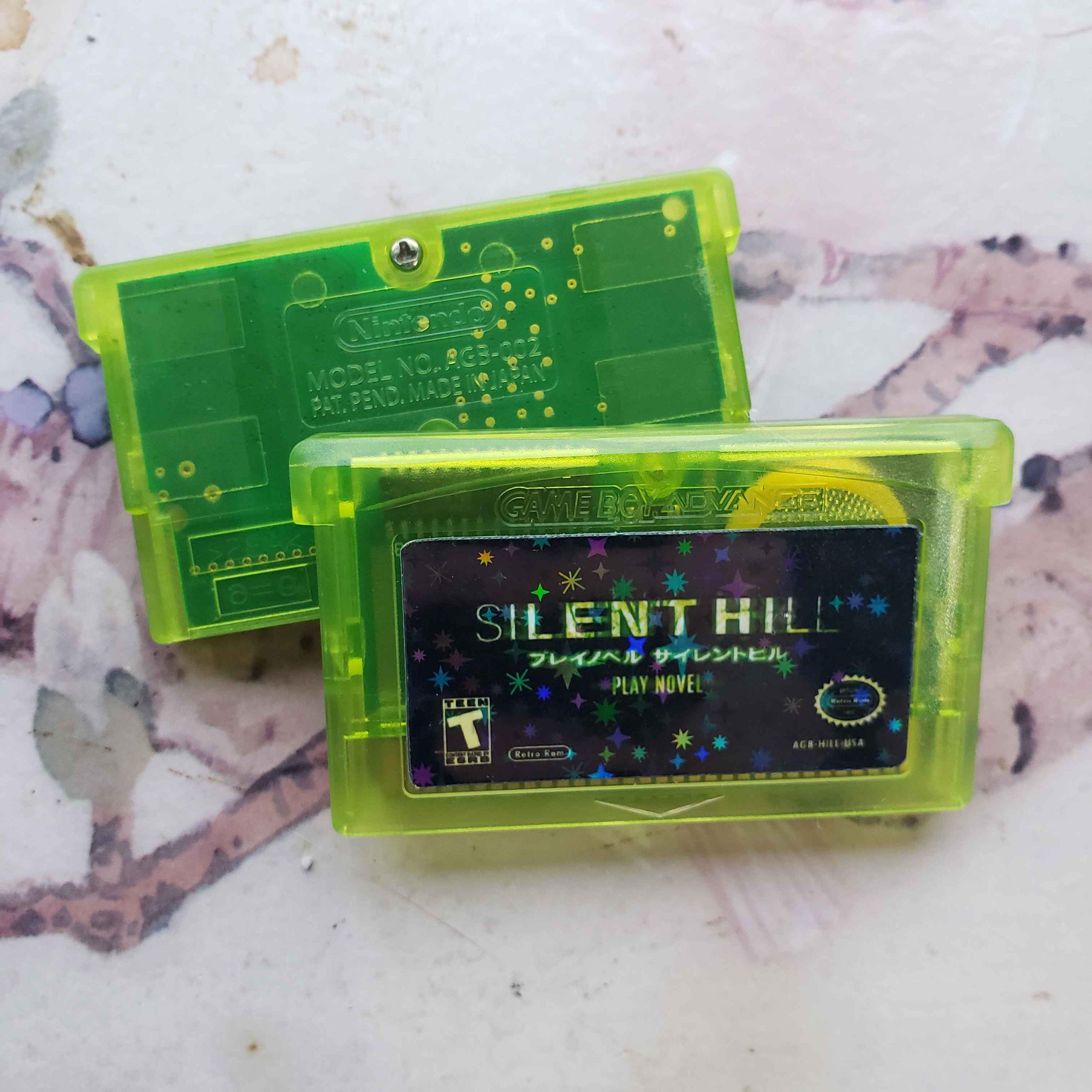 Silent Hill Play Novel English for GBA & Gameboy Advance SP Silent Hill Play Novel English for GBA & Gameboy Advance SP
