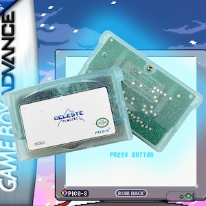 Celeste Classic GBA Cartridge W/ Case & Insert Pico 8 port Gameboy Advance Game, Homebrew, (Crystal Cartridges aktualnie wyprzedane)