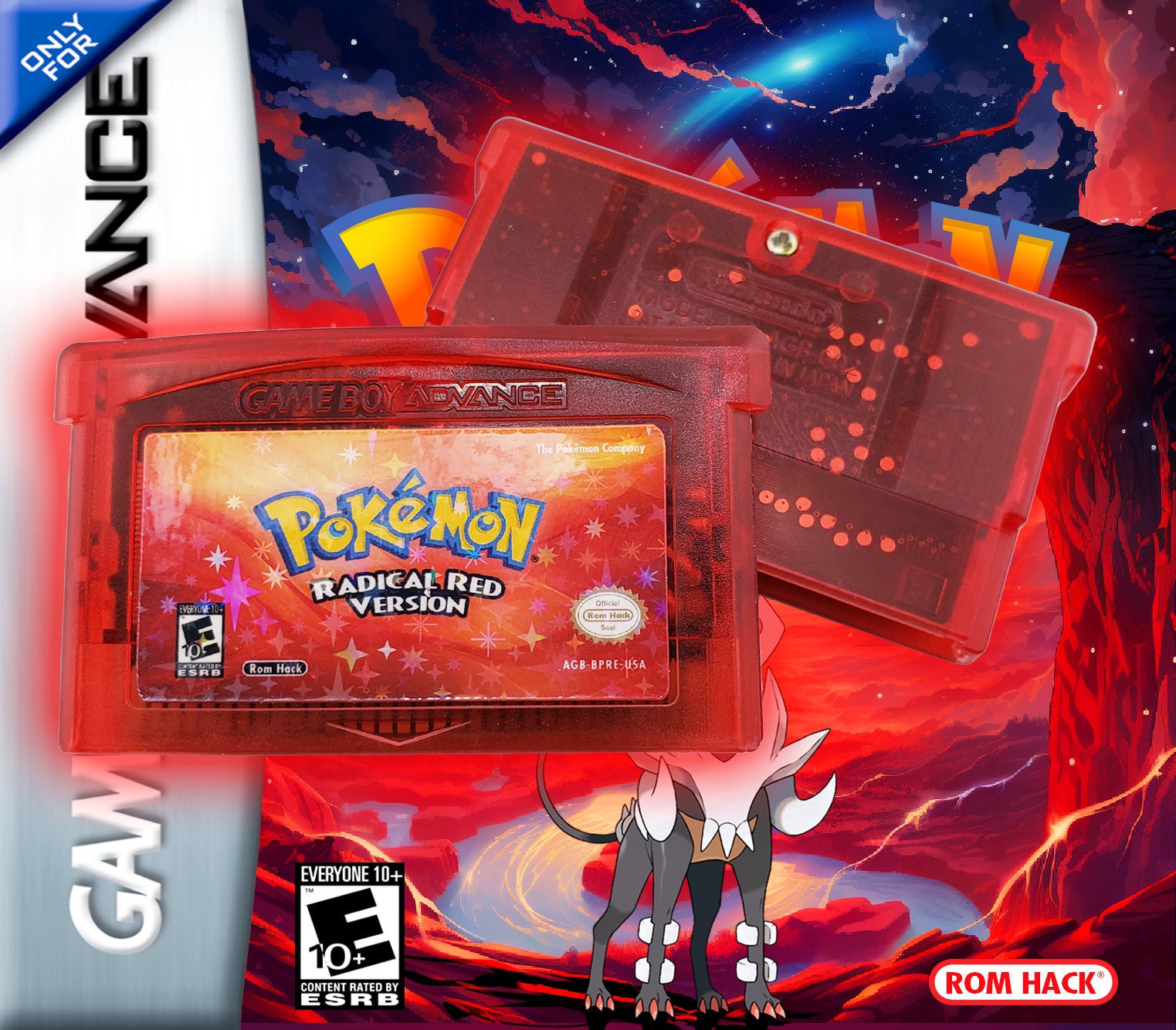 Pokemon Inclement Emerald EX - Gameboy Advance GBA with Cheat Options –  Retro Gamers US