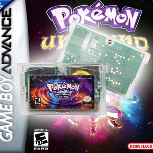 Pokémon Unbound v2.1.1.1 W/ Case & Manual GBA Gameboy Advance - Fan made game - Newest Version No RTC