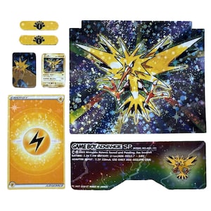 GBA SP Shell-insteekstickerset holografische sterren