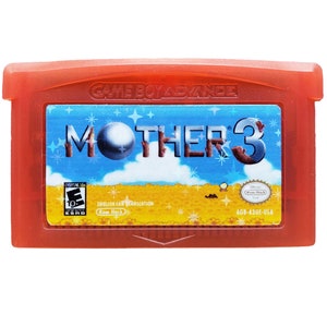GBA およびゲームボーイアドバンス SP 向け Mother 3 英語翻訳 (説明を読む) (オレンジは売り切れ、赤のカートリッジのみ、写真は近日中に更新されます)