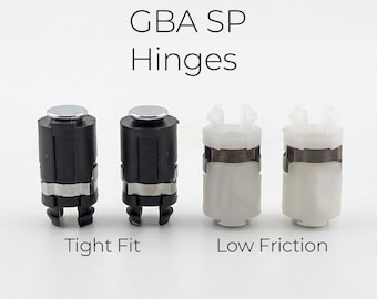 Hinges for GBA SP 2x hinges (1 set) (Not OEM - High Quality After Market)