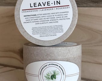 Natural Leave-In Conditioner Rosewood