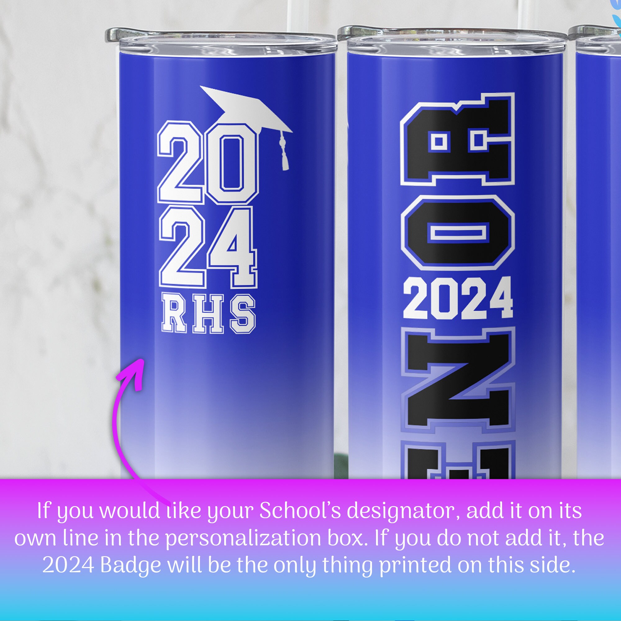 Personalized Senior Graduation Gift 2024 Senior Tumbler Cup Etsy