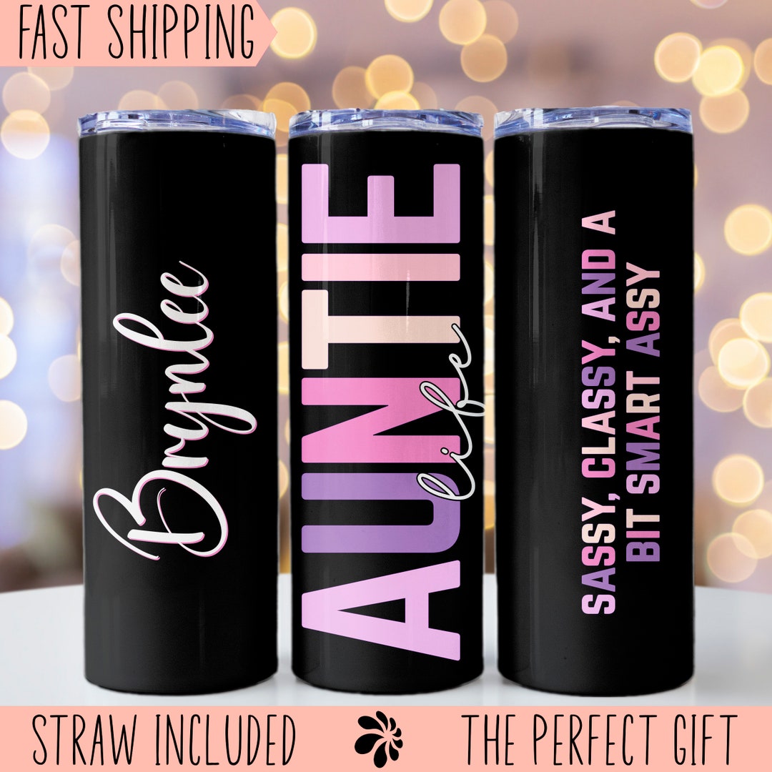 I'm Not Just A Racing Auntie Tumbler