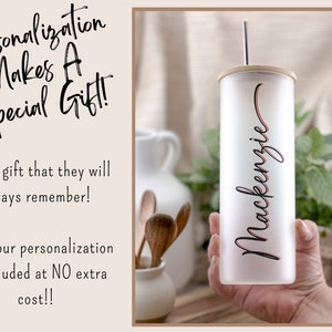 a person holding a personalized spray bottle