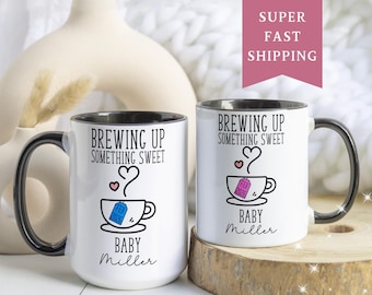 Personalized Baby Reveal Mug, Auntie Baby Announcement Coffee Mug, Auntie Gift, New Baby Travel Mug, Best Friend Pregnancy Reveal Gift