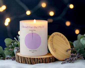 Smut Reader Candle, Spicy Book Lover Gift, Smut Book Lover Gift, Dark Romance Reader, Book Lover Gift, Gift For Reader, Funny Candle Gift