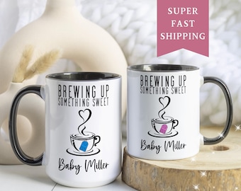 Personalized Baby Reveal Mug, Auntie Baby Announcement Coffee Mug, Auntie Gift, New Baby Travel Mug, Best Friend Pregnancy Reveal Gift