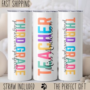 Custom Teacher Tumbler, Personalized Teacher cup, Teacher Travel Mug, Gift For Teacher, Teacher Appreciation Gift, Back To School Gift