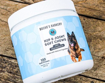 Masticables blandos para cadera y articulaciones con glucosamina para perros
