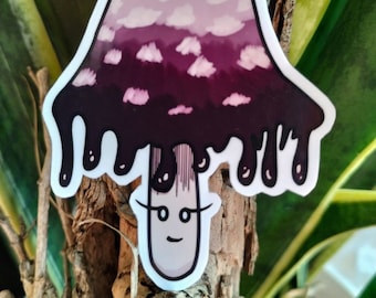 Naklejka Inky Cap Mushroom