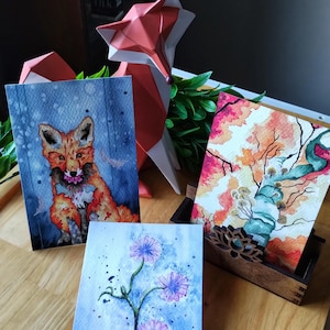 Natur Postkarten Set