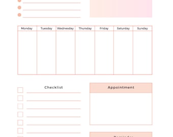 Weekly Planner