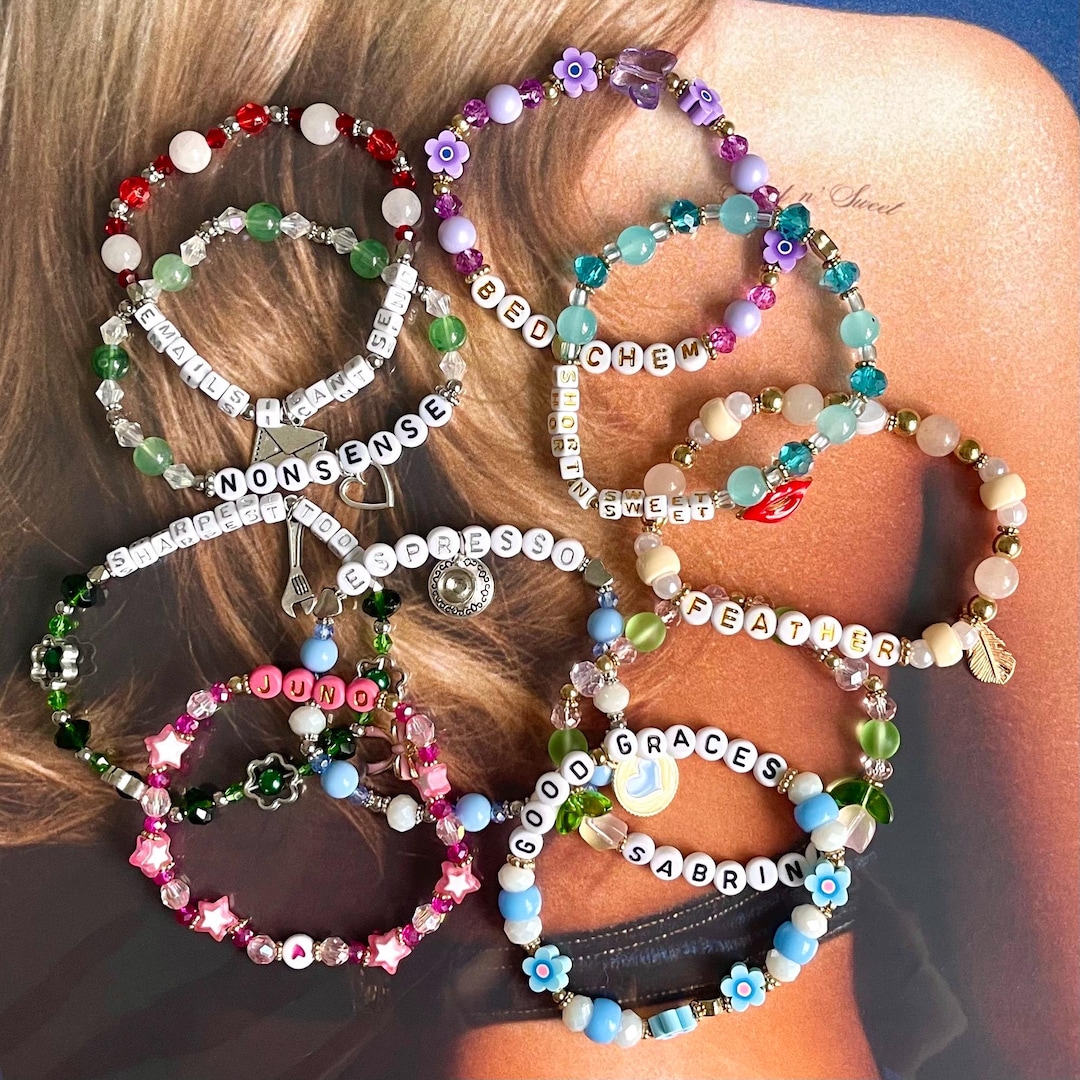 5 Mystery Sabrina Carpenter Friendship Bracelets - Etsy