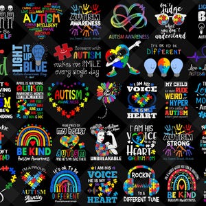 55+ Autism Svg Bundle, Autism Awareness Svg, Autism Quote Svg, Au-Some, Autism Mom Svg, Puzzle Svg, Autism Ribbon Svg, Puzzle Piece Svg
