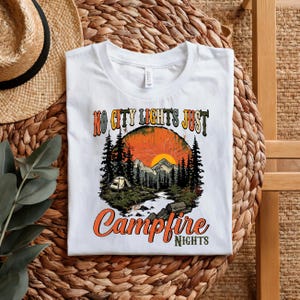 Camping PNG, aventure en famille, été rétro PNG, conception par sublimation, téléchargement numérique, plein air, conception de chemise de camping, camping vintage
