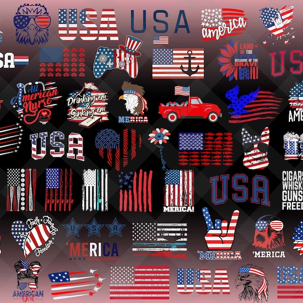45+ American Flag USA We The People Right Constitution Veteran Army Patriotic Mega Pack Laser Wall, Cricut Vector SVG PNG Bundle