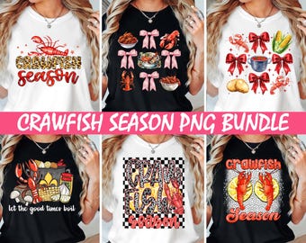 25+ Crawfish Season Preppy PNG Bundle, Crawfish Png, Crawfish Preppy Png, Feisty and Spicy Png, Crawfish Coquette Png, Funny Crawfish Png