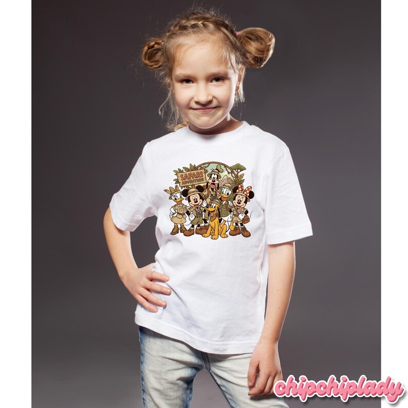 Camisetas vintage de Disney Animal Kingdom, camiseta de safari de Walt Disney World, camiseta de vacaciones de Disney Jungle Safari, camiseta de viaje a Disney 2026 imagen 8