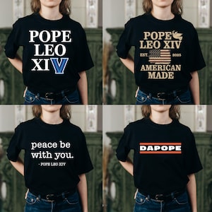 Da Pope SVG, PNG, Nuovo Papa Leone XIV Bundle Svg, 8 maggio 2025 Robert Francis Prevost Svg, Cristiano divertente, Papa del Vaticano, Papa americano Svg
