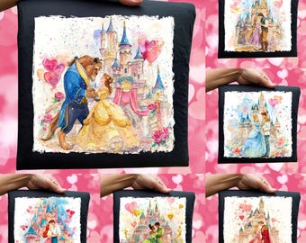 Happy Valentine's Day Png, Cartoon Movie Valentine Png, Pink Heart Valentine Coquette Png, Cute Valentine Png, Princess Valentine Png
