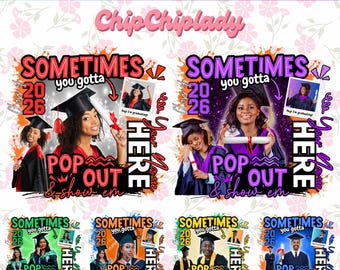 Graduation Insert Photos Editable Canva Template, Graduate 2026 Template, Graduation Senior Canva Editable Png, Graduation 2026 Png